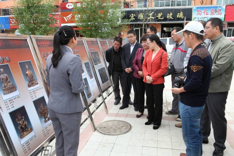 定西市“2015年5•18国际博物馆日系列活动”正式启动（包新田 摄）