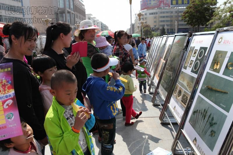 定西市“2015年5•18国际博物馆日系列活动”正式启动（包新田 摄）