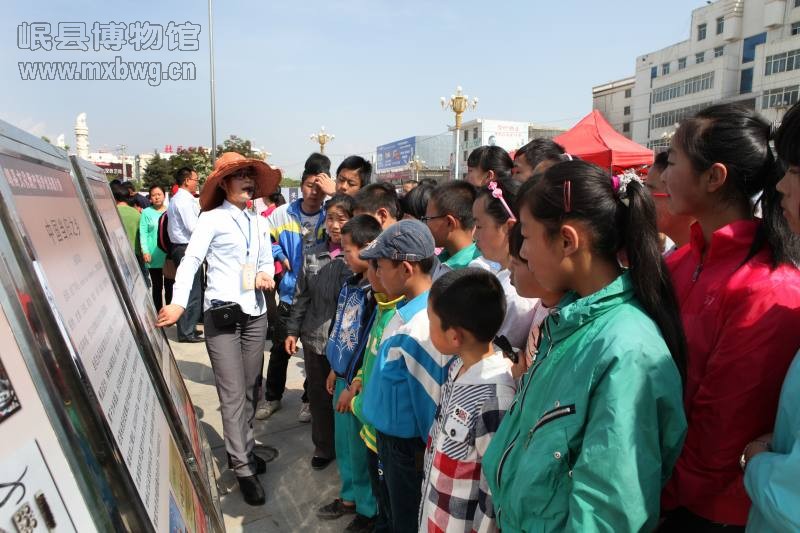 定西市“2015年5•18国际博物馆日系列活动”正式启动（包新田 摄）