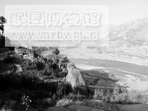 美丽的洮河和秦长城结下不解之缘