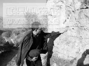 夯土层清晰可见