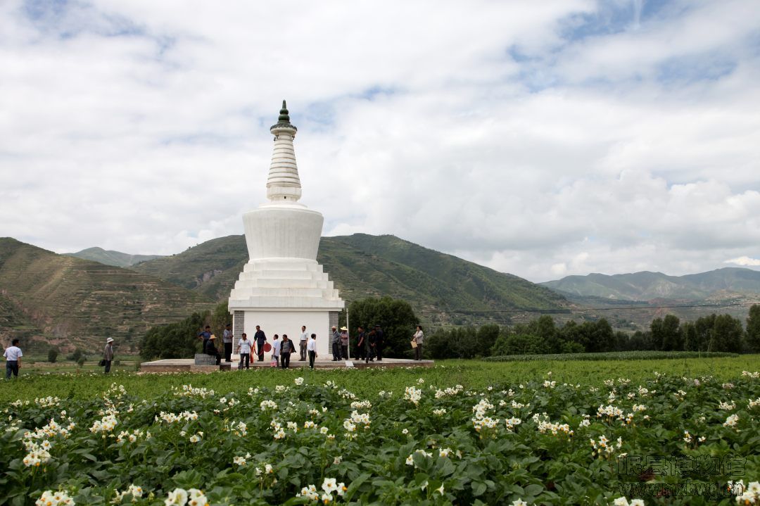 维修后的山咀庄白塔（包新田 摄）.JPG